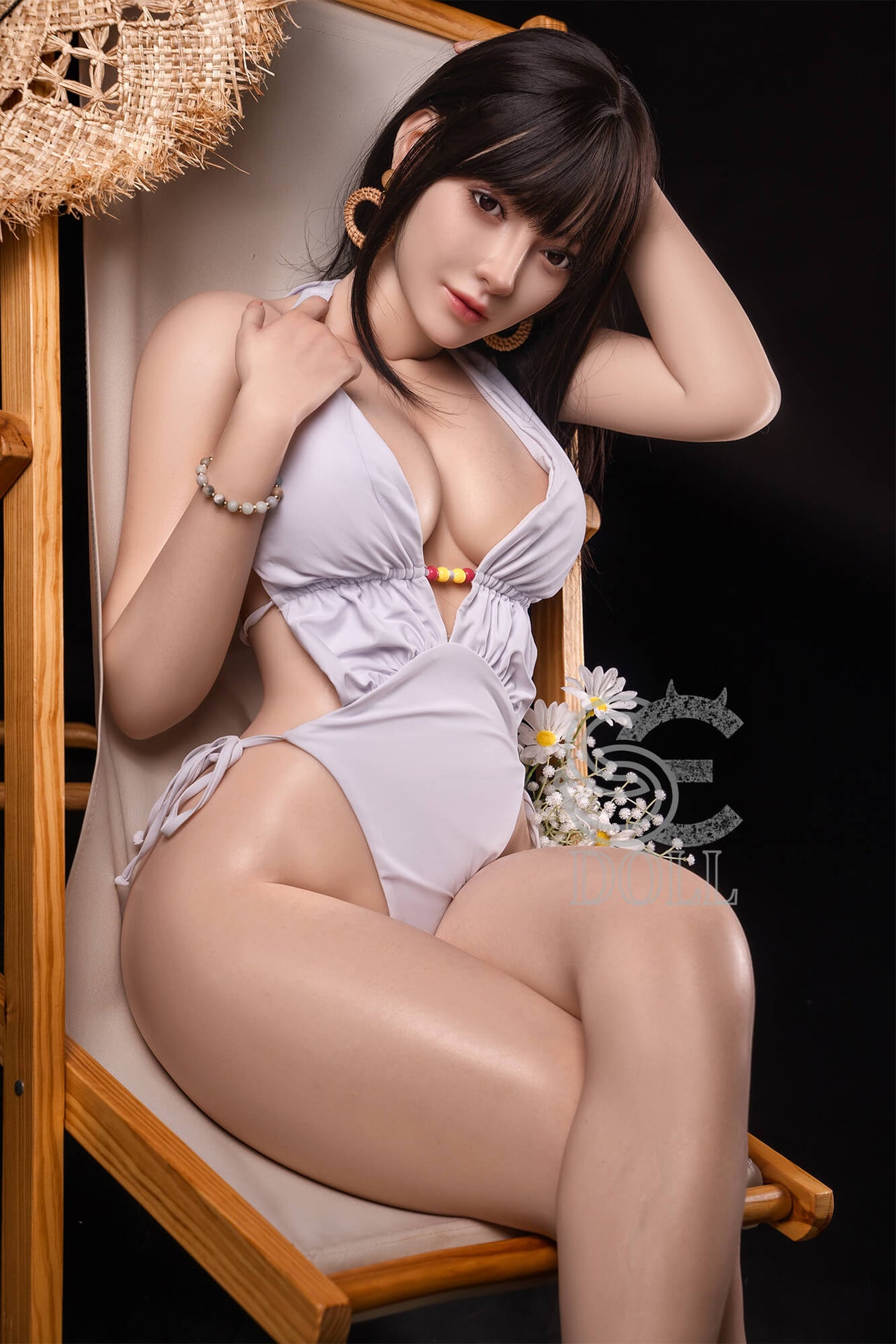 SE Dolls 165cm (5ft4") Asian Silicone Sex Doll with ROS - C-Cup - Annika.F - In Stock | EU Only