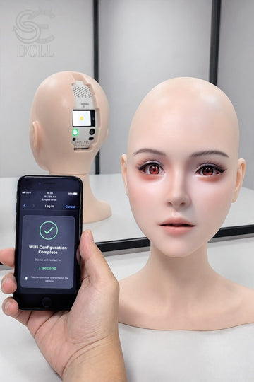 AI Smart Sex Doll Head SE X-BOT - Annika SRSD AI Smart Sex Doll Head SE X-BOT - Annika SRSD