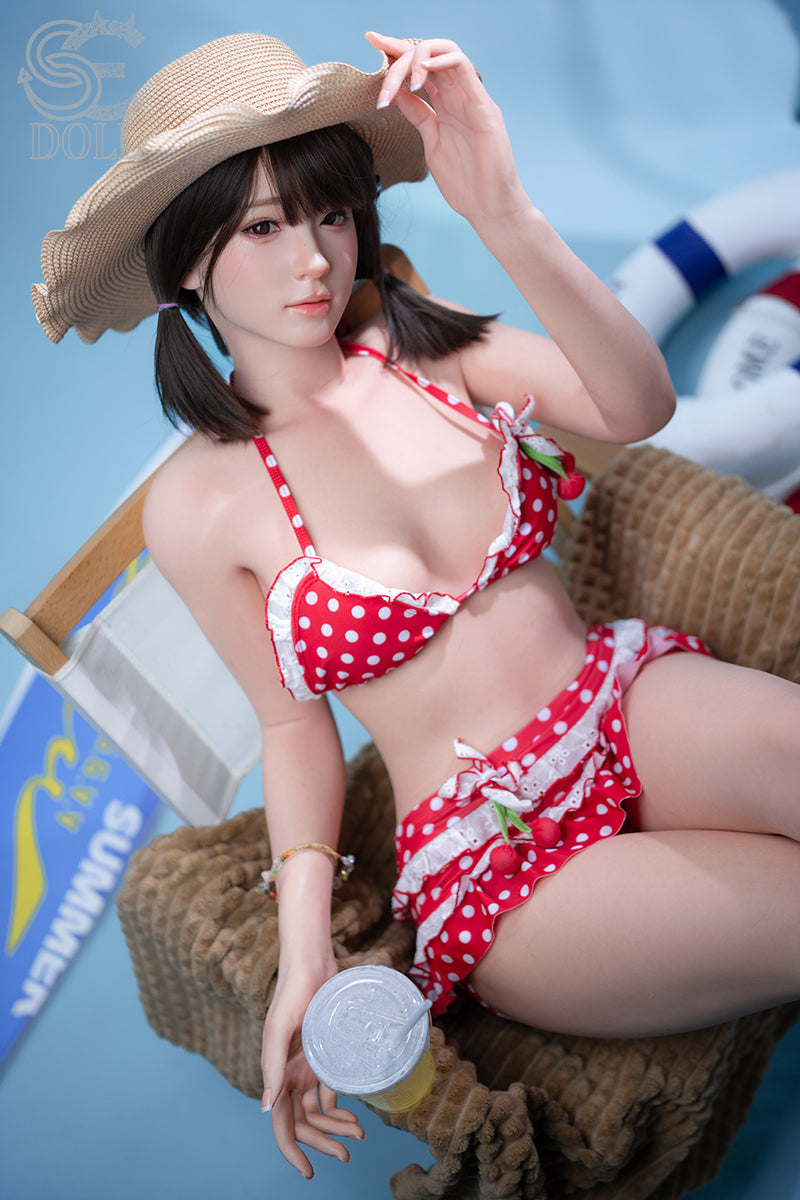 Airi - T159cm (5ft3") A-Cup Natural Silicone Sex Doll, SE Dolls, , SRSD