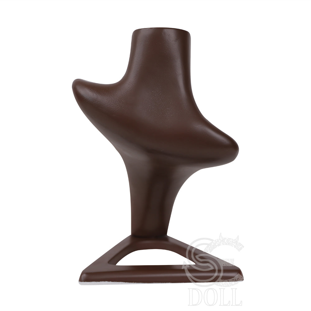 SE Dolls Resin Doll Head Stand - Cocoa - SE Doll