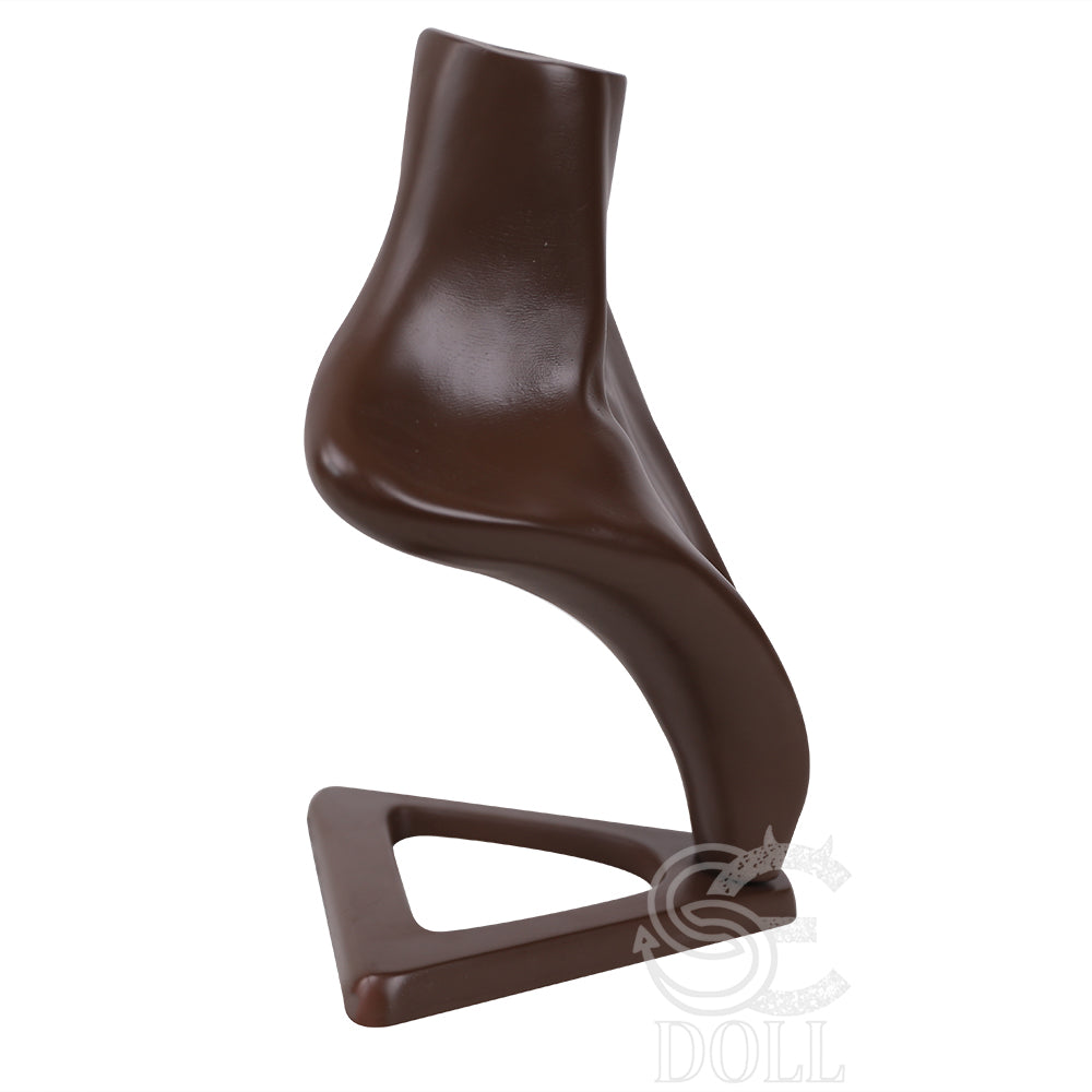 SE Dolls Resin Doll Head Stand - Cocoa - SE Doll