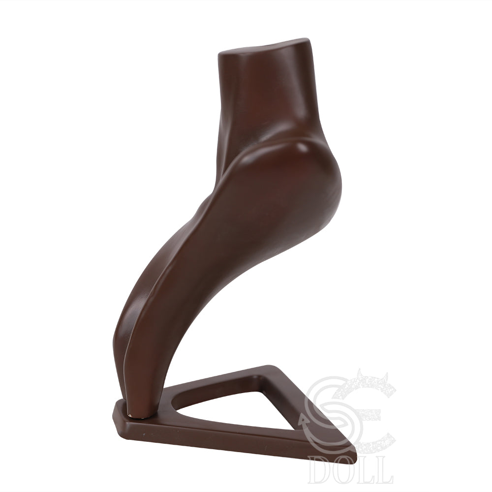 SE Dolls Resin Doll Head Stand - Cocoa - SE Doll
