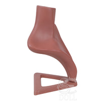 SE Dolls Resin Doll Head Stand - Dark Tan - SE Doll