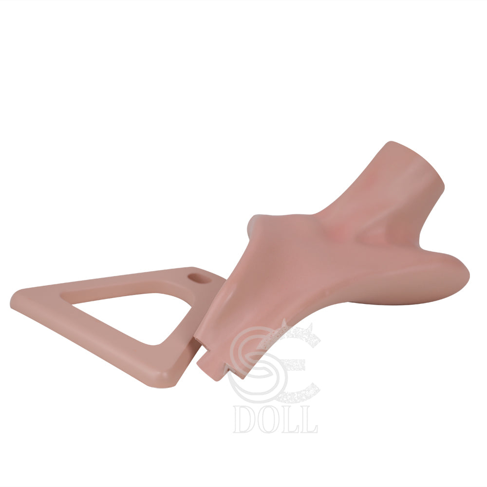 SE Dolls Resin Doll Head Stand - Light Tan - SE Doll