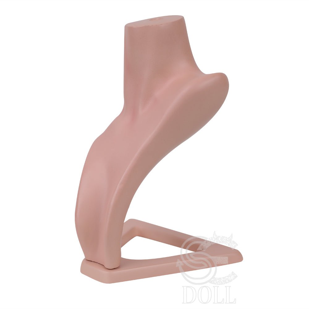 SE Dolls Resin Doll Head Stand - Light Tan - SE Doll