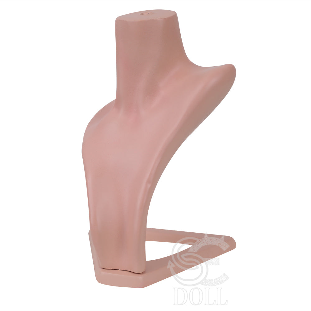 SE Dolls Resin Doll Head Stand - Light Tan - SE Doll