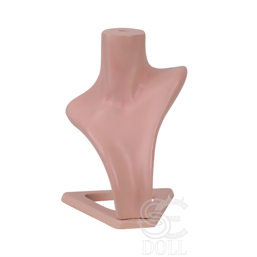 SE Dolls Resin Doll Head Stand - Light Tan - SE Doll