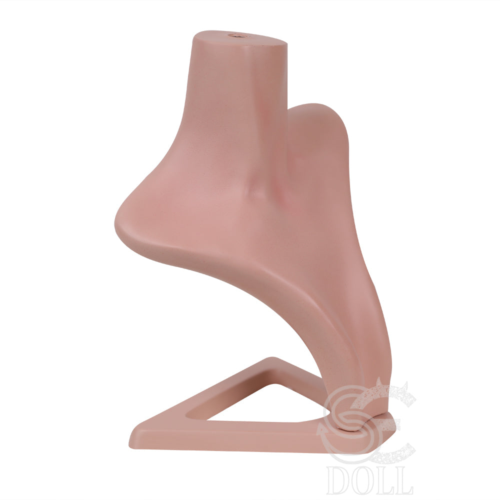 SE Dolls Resin Doll Head Stand - Light Tan - SE Doll