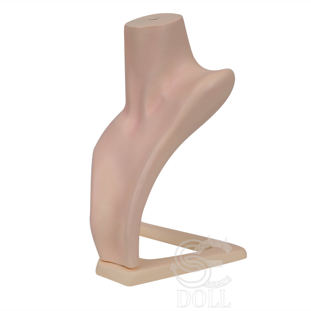 SE Dolls Resin Doll Head Stand - Natural - SE Doll