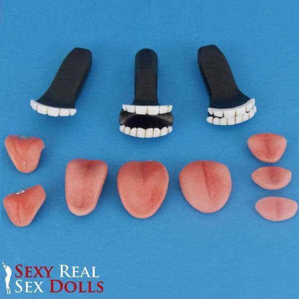 Sexy Real Sex Dolls Teeth and Tongue Kit (Not for Oral Sex)