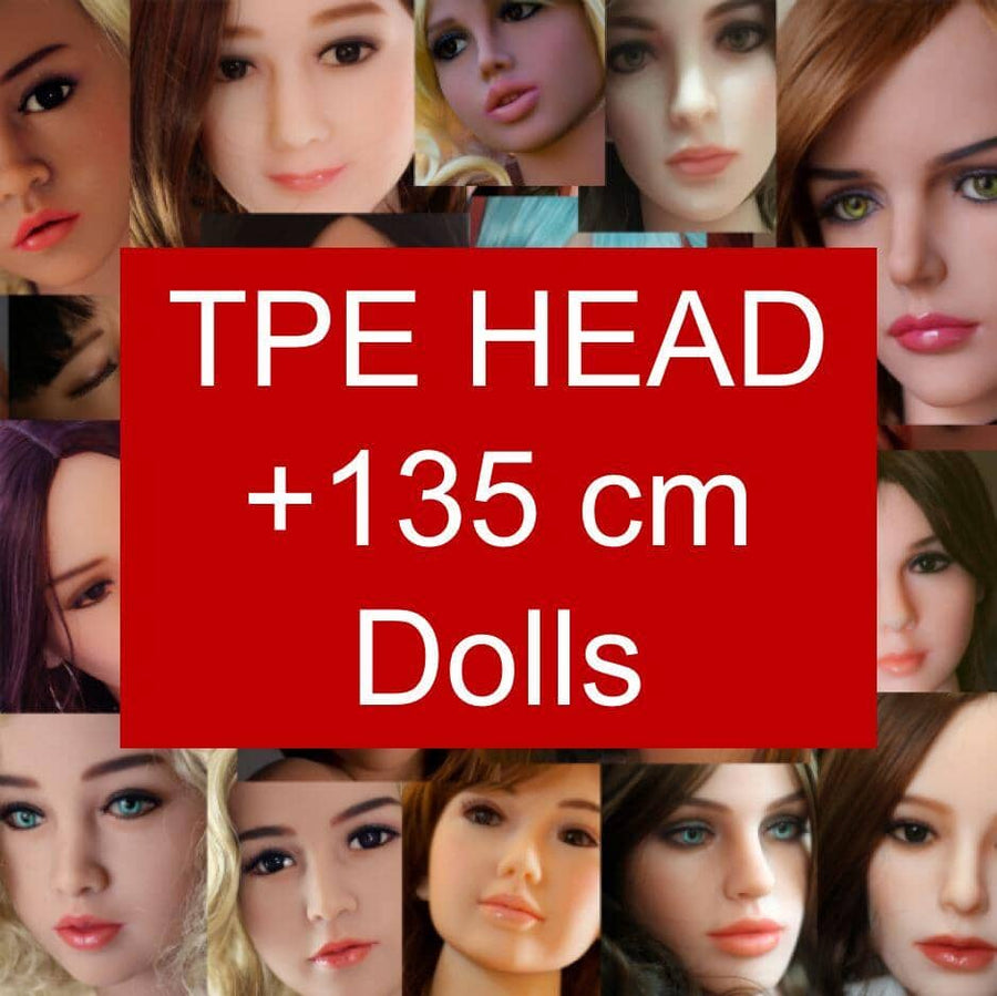 TPE Head 135cm 4ft5 Dolls