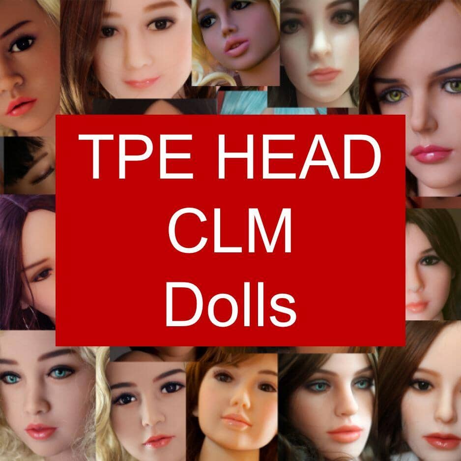 Sexy Real Sex Dolls TPE Head CLM Dolls