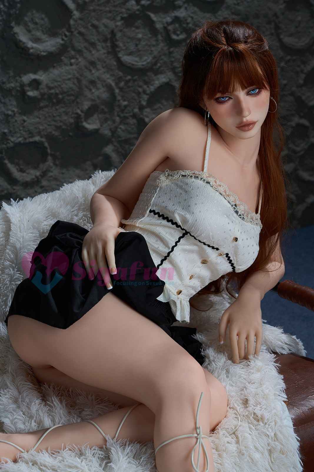 Sigafun 163cm (5ft3") AI Hybrid Adult Sex Love Doll Redhead - Ada