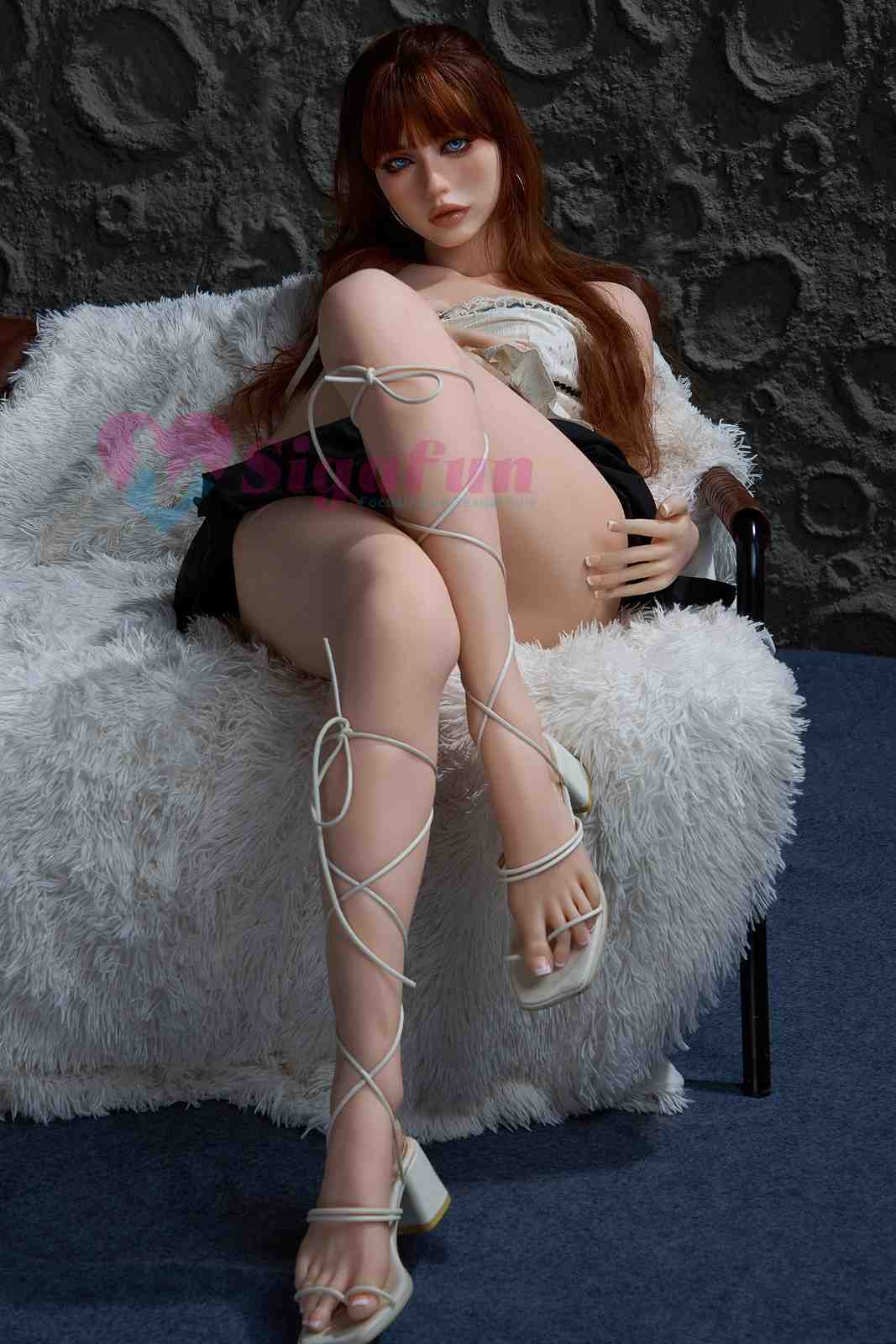 Sigafun 163cm (5ft3") AI Hybrid Adult Sex Love Doll Redhead - Ada