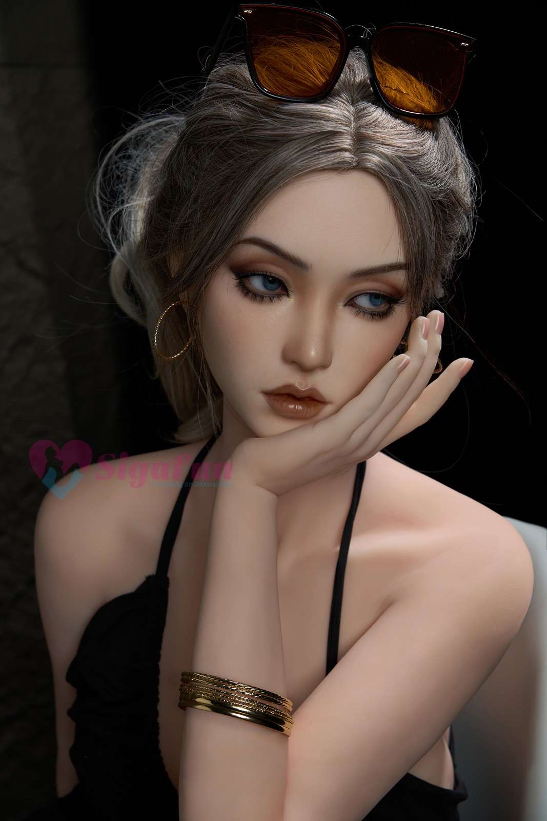 Sigafun 164cm (5ft3") Blonde Lady AI Hybrid Sex Doll - Yuri
