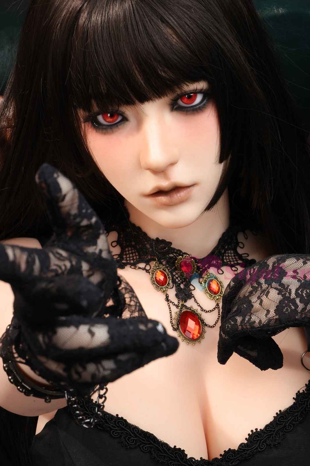 Sigafun 164cm (5ft3") Gothic Beauty AI Hybrid Sex Love Doll - Yuri