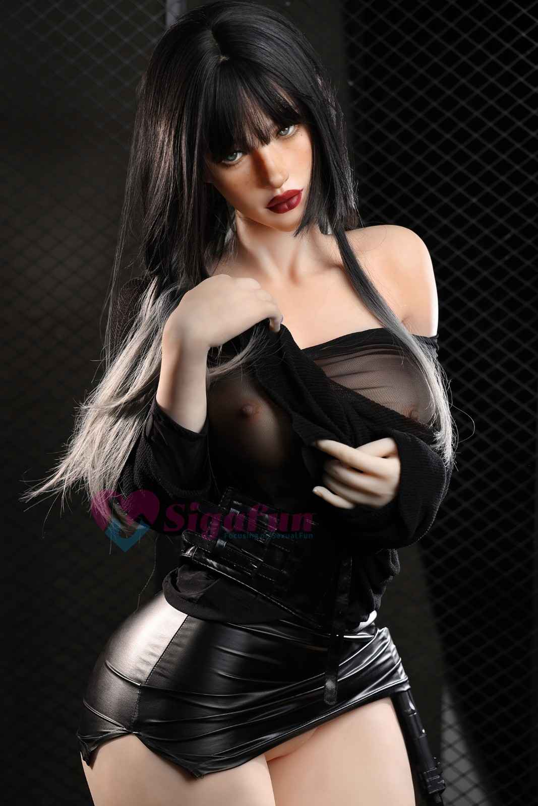 Sigafun 164cm (5ft3") Secret Agent AI Hybrid Sex Love Doll - Cecily
