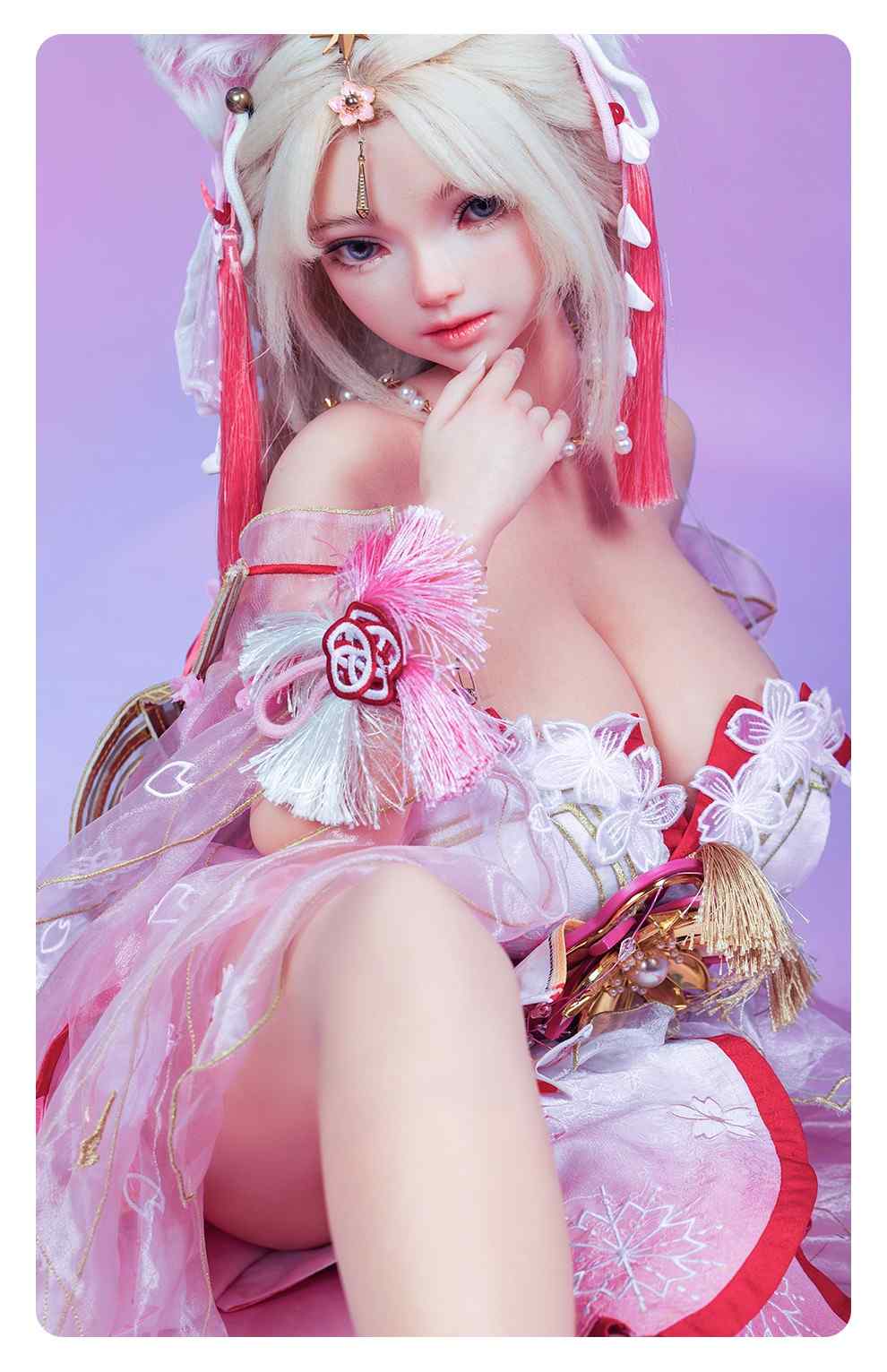 Sino Doll 143cm (4ft8") Huge Breasts Full Platinum Silicone - Soft-Max – Linmo