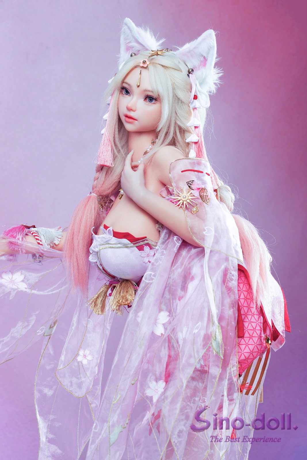 Sino Doll 143cm (4ft8") Huge Breasts Full Platinum Silicone - Soft-Max – Linmo