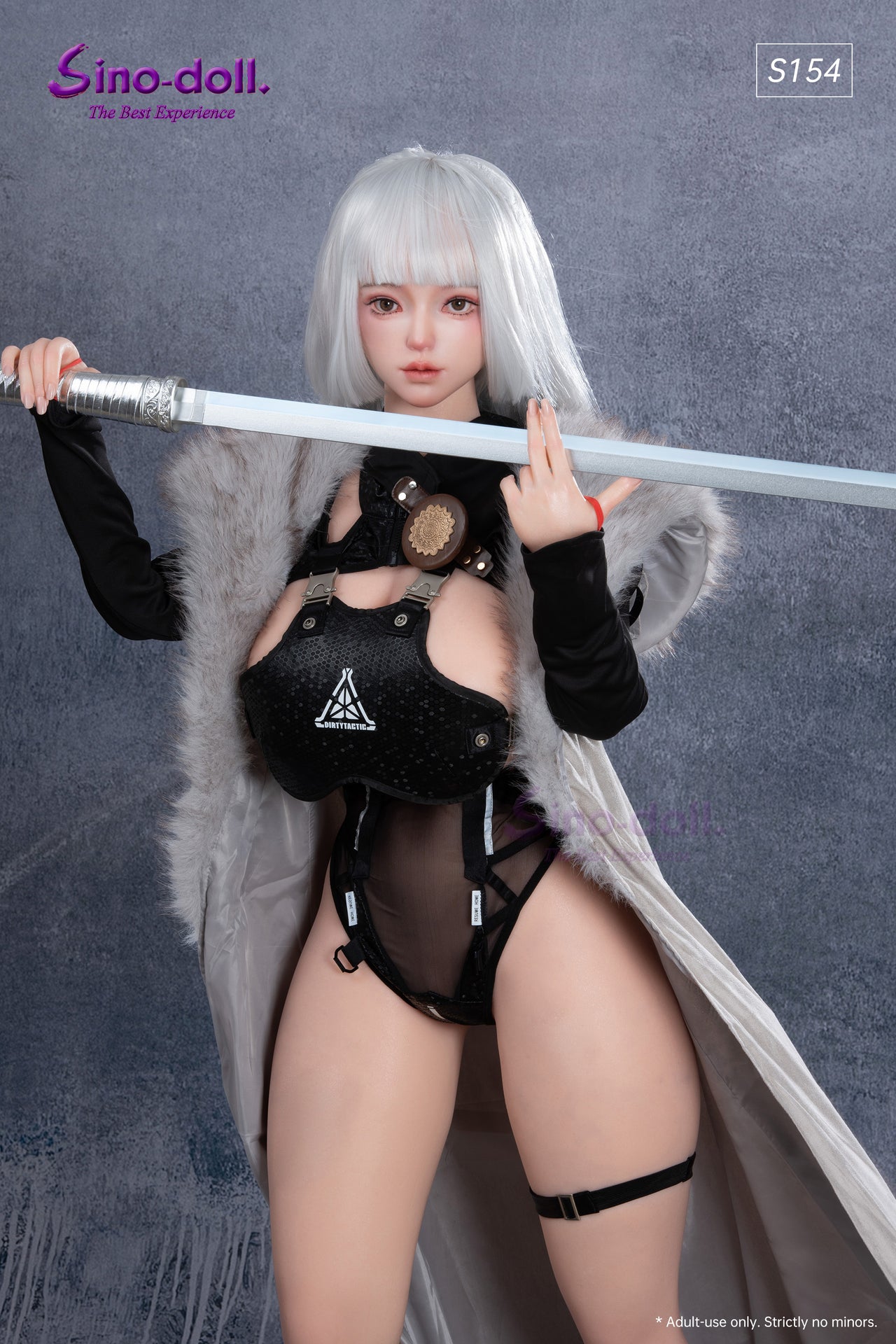 Sino Doll 154cm (5ft1") Full Silicone Sex Doll - Soft-Max - (R+S Effect)  – S62 Lintong