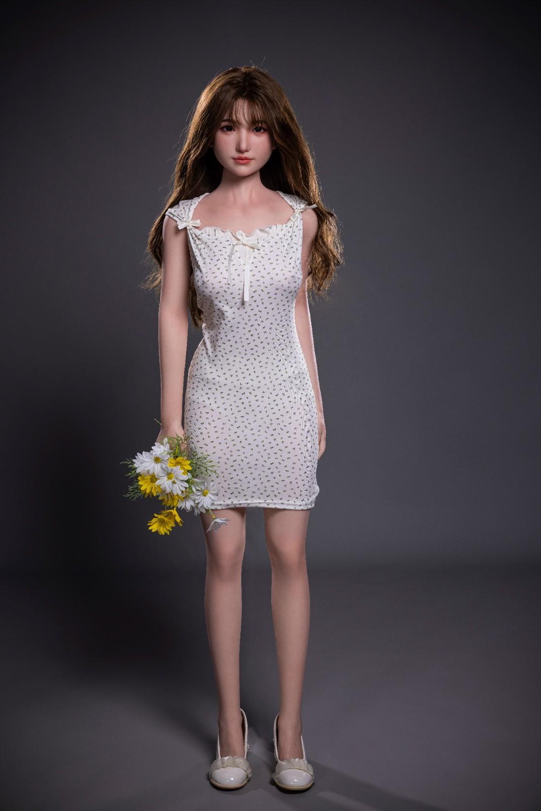 Starpery 151cm (4ft11") Petite & Tiny Asian Silicone Sex Doll - B-Cup - Yufan