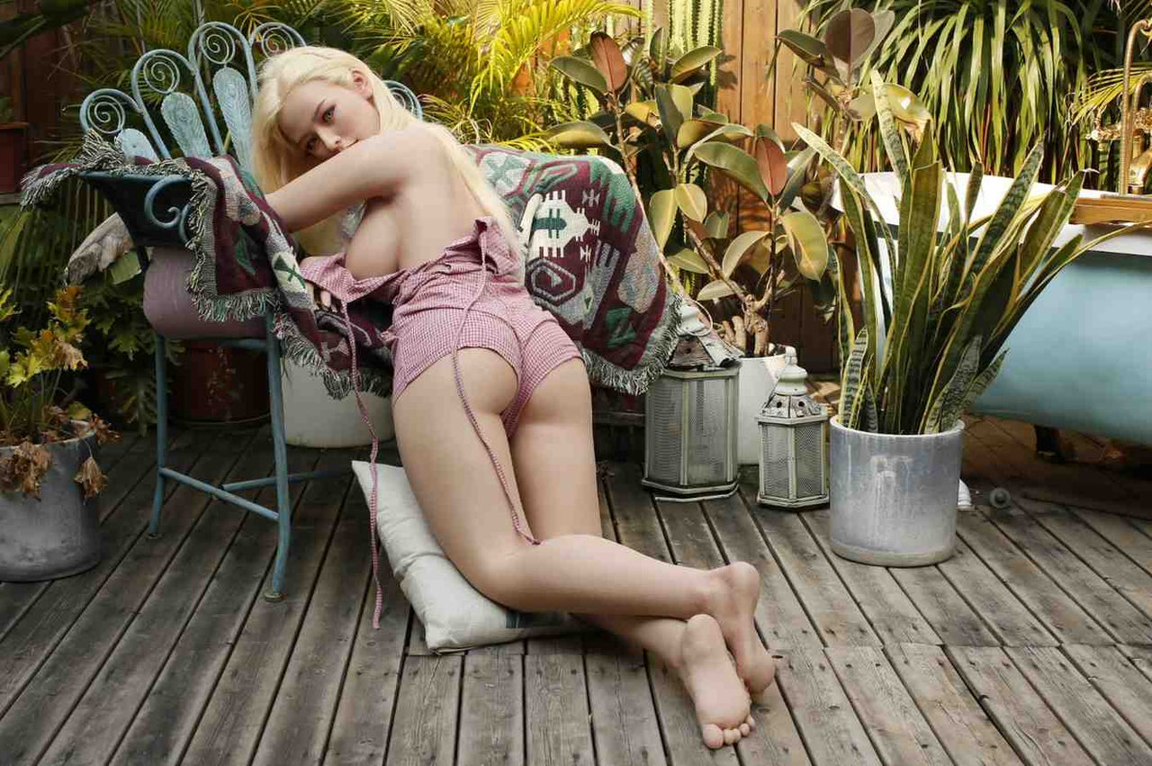 Starpery 156cm (5ft1") Blonde Hot Sex Dolls - E-Cup - Kelly