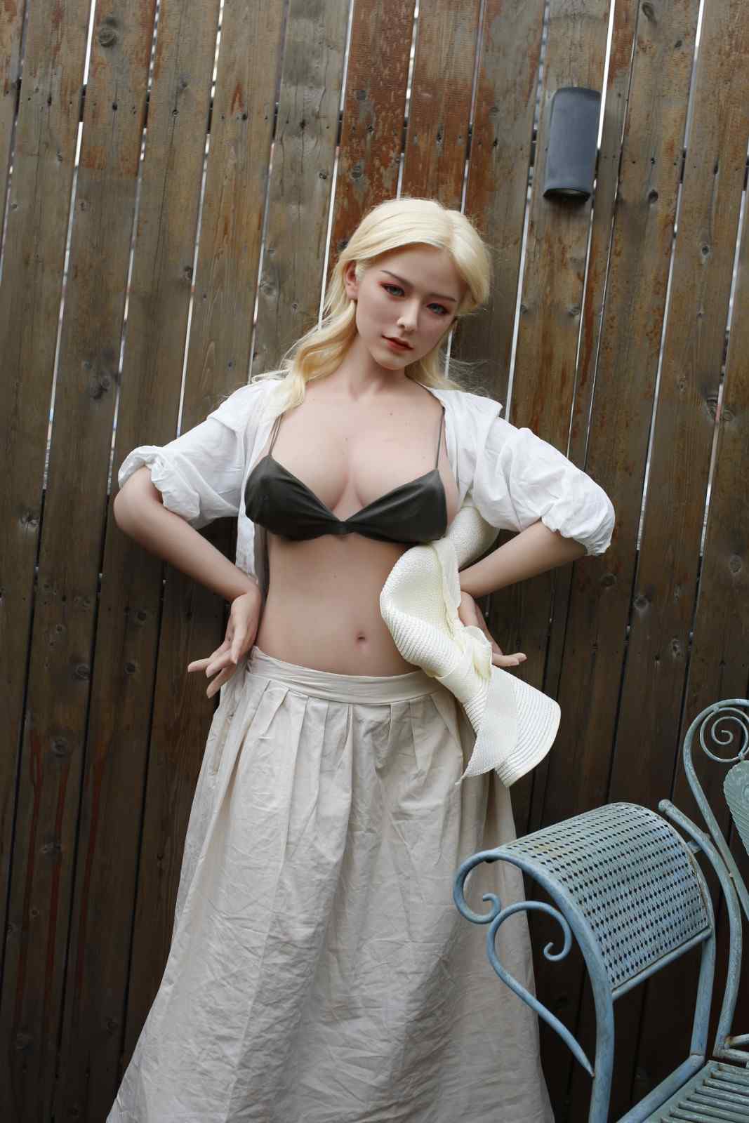 Starpery 156cm (5ft1") Blonde Hot Sex Dolls - E-Cup - Kelly