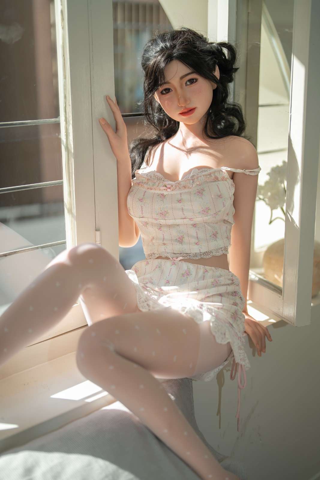 Starpery 159cm (5ft2") Tiny Asian ROS Head Silicone Sex Doll - E-Cup - Yufan