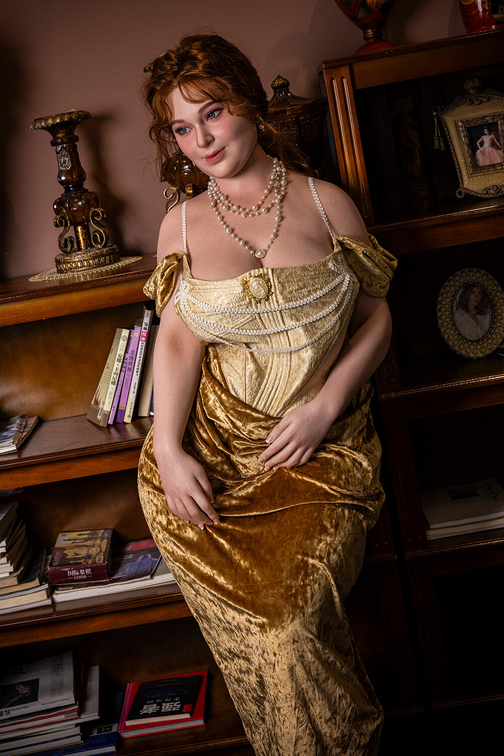 Starpery 161cm (5ft3") Royal Lady Silicone Sex Dolls - H-Cup - Ivory