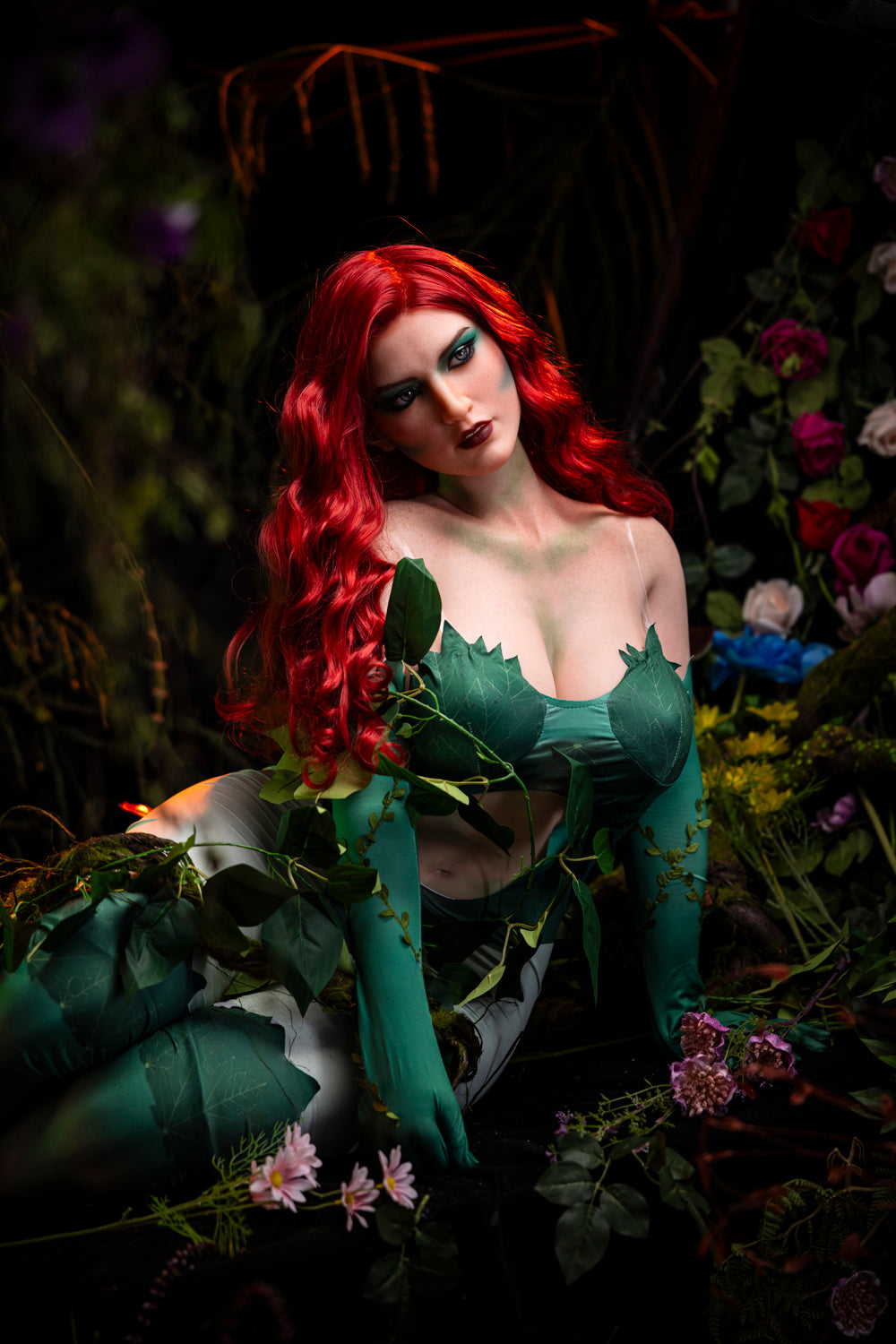 Starpery 165cm (5ft4") Fantasy Redhead Cosplay Silicone Sex Doll - G-Cup - Bella