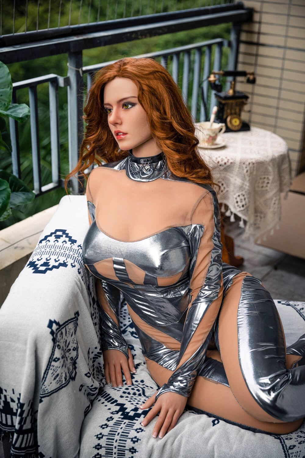 Starpery 165cm (5ft5") Redhead Silicone Sex Doll - G-Cup - Natalia - In Stock | US Only