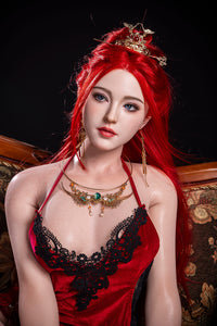 Starpery 169cm (5ft6') Bombshell Redhead  Full Silicone Sex Doll - C-Cup - Dache Zheng