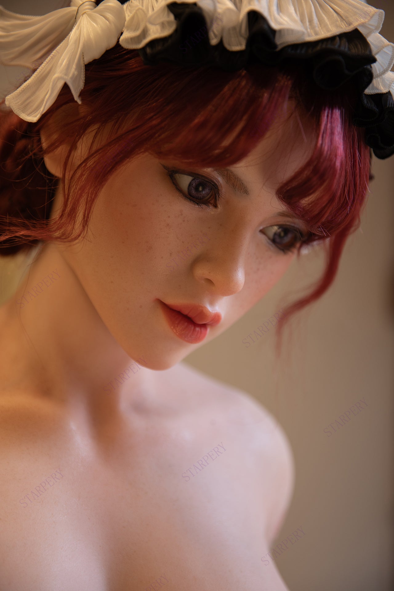 Starpery 171cm (5ft7") French Maid Custom Sexdoll Silicone - D-Cup - Iris