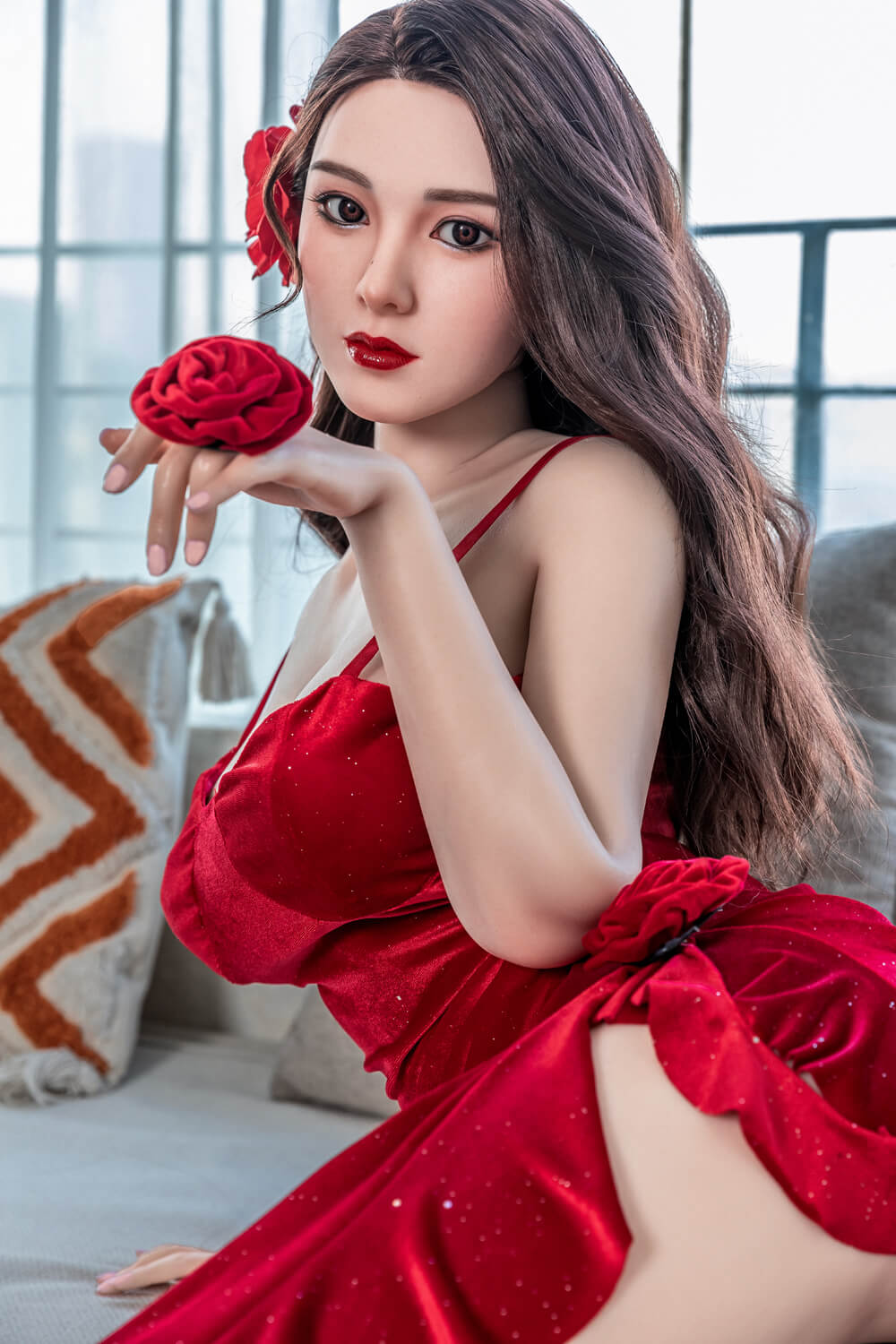 Starpery 171cm (5ft9") Elegant Asian Girl Silicone Sex Doll - D-Cup - Xue