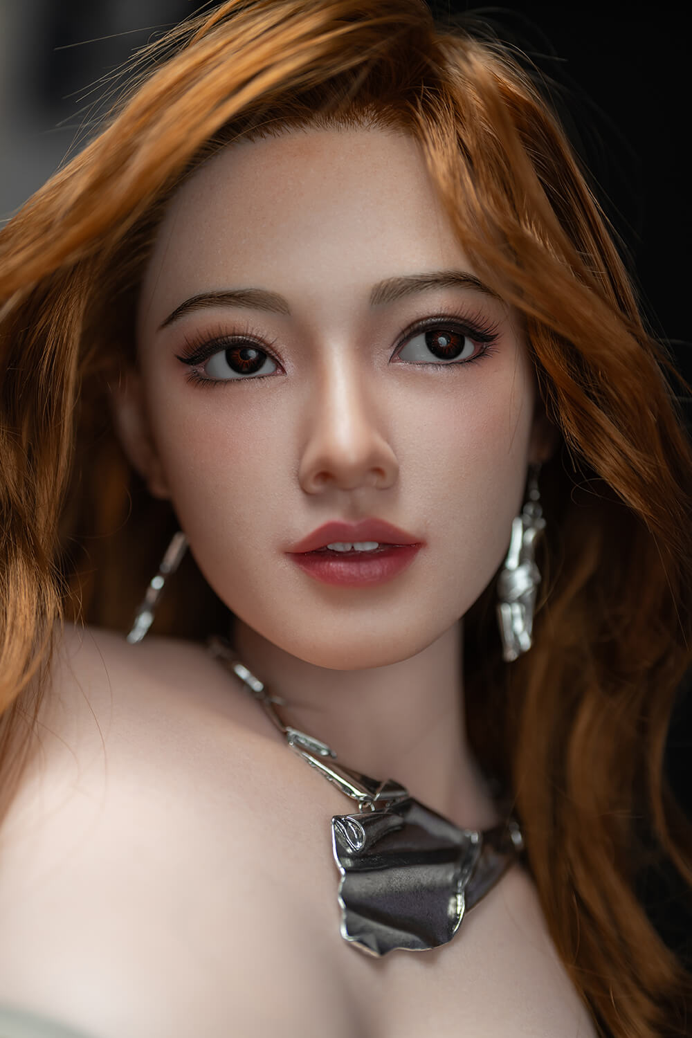 Starpery 171cm (5ft9') Redhead Asian Silicone Sex Doll - D-Cup - Misa