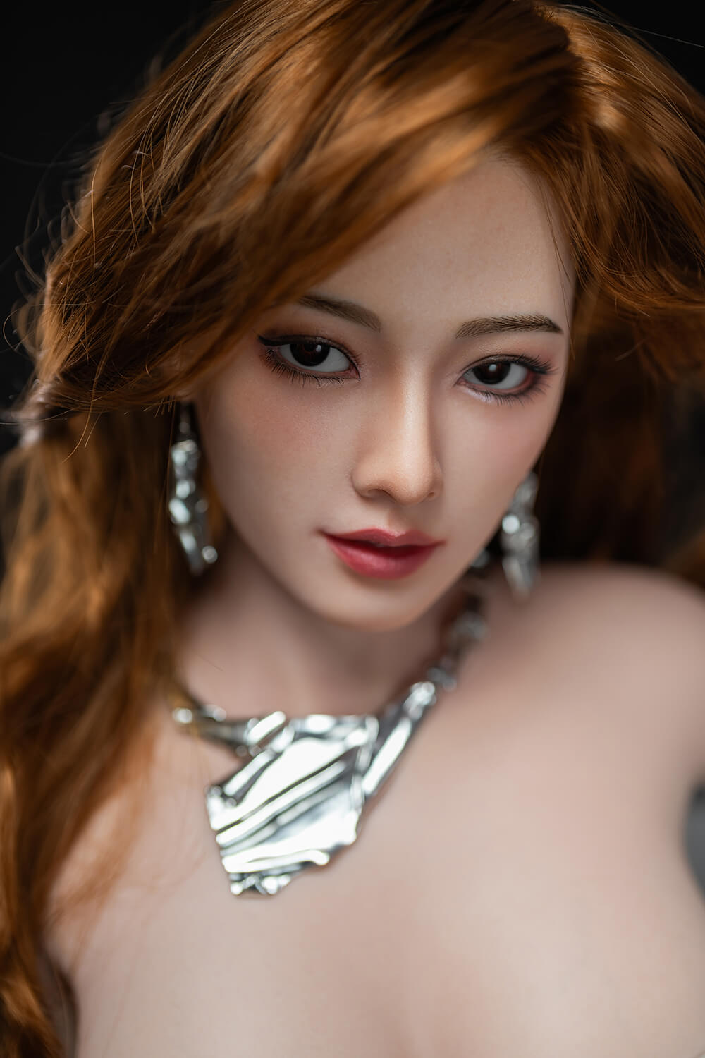 Starpery 171cm (5ft9') Redhead Asian Silicone Sex Doll - D-Cup - Misa