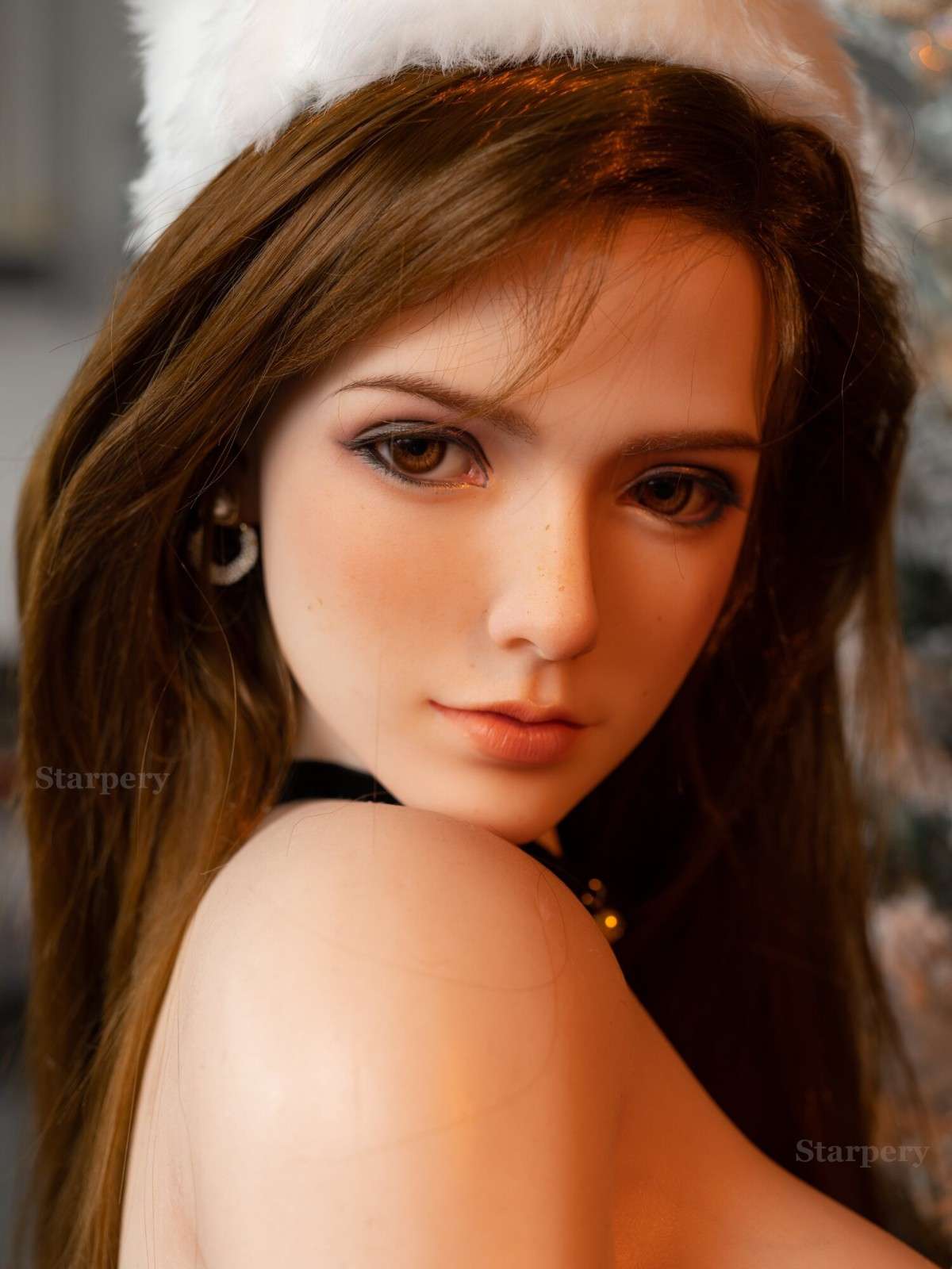 Starpery 172cm (5ft8") Christmas Girl Silicone Sex Doll - F-Cup - Julie - In Stock | US Only