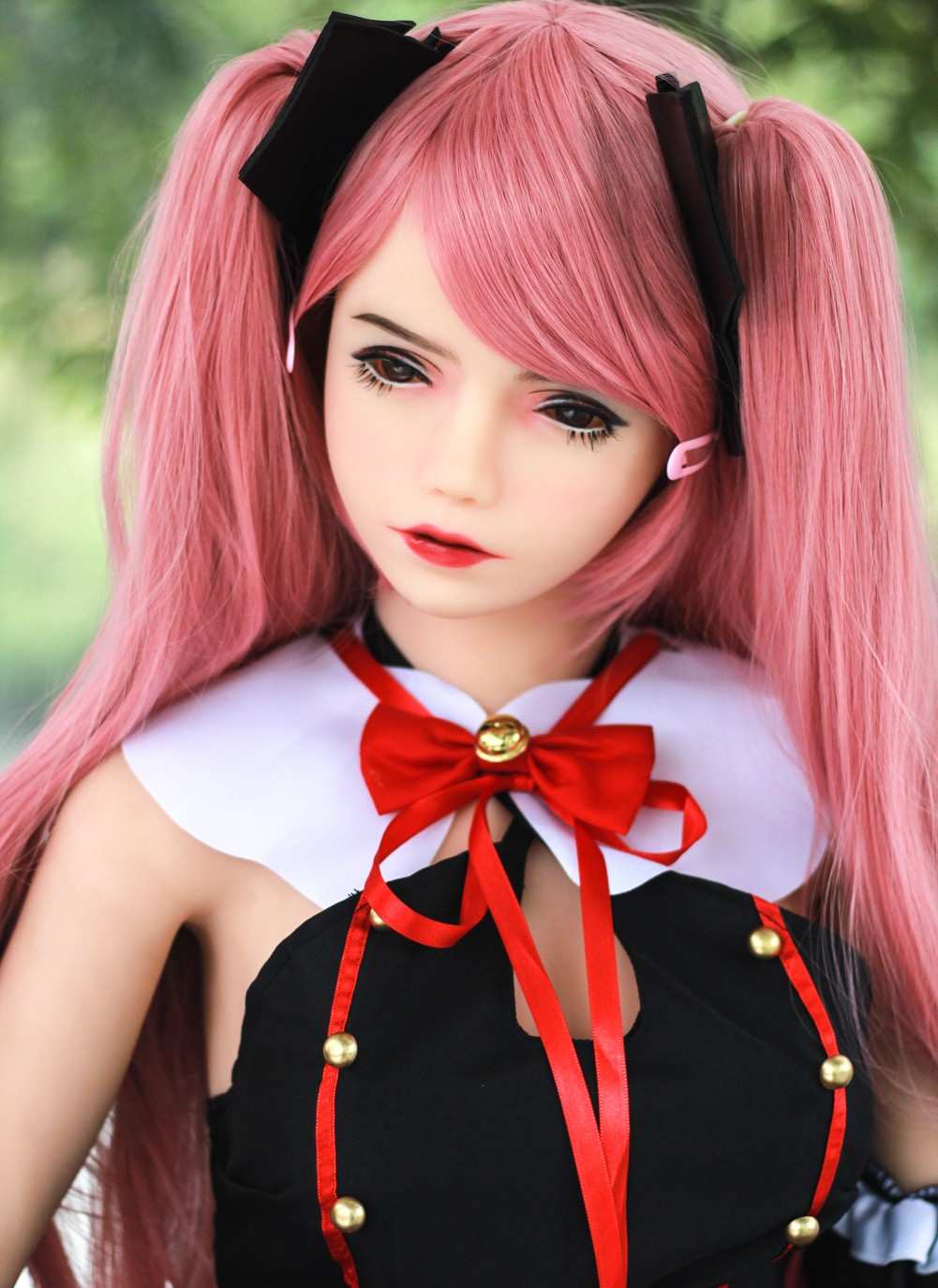 SY Dolls 148cm (4ft10") Pink Hair Anime TPE Sex Doll – Head #97