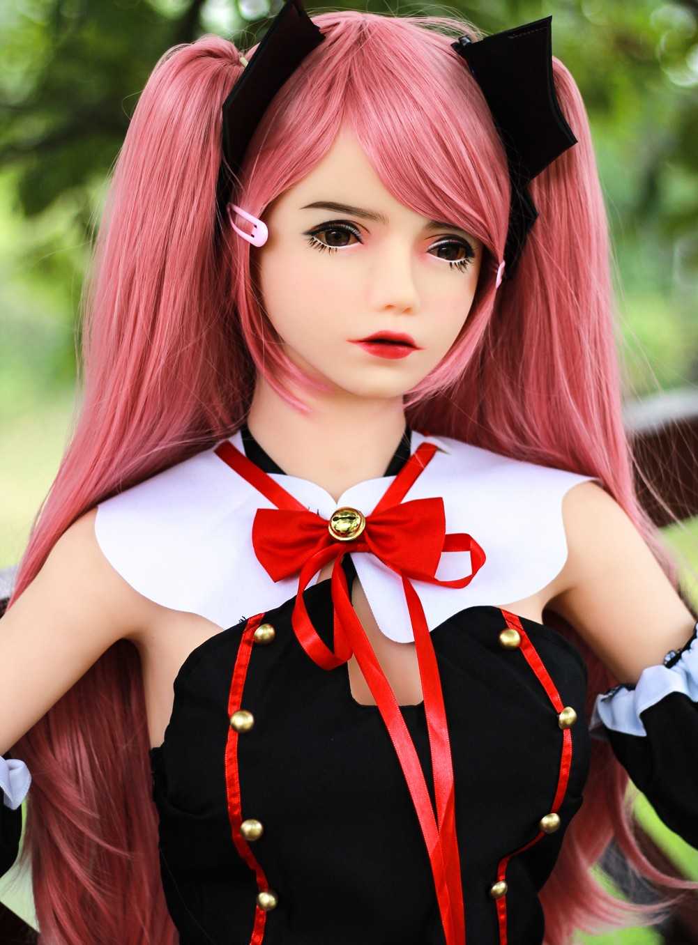 SY Dolls 148cm (4ft10") Pink Hair Anime TPE Sex Doll – Head #97