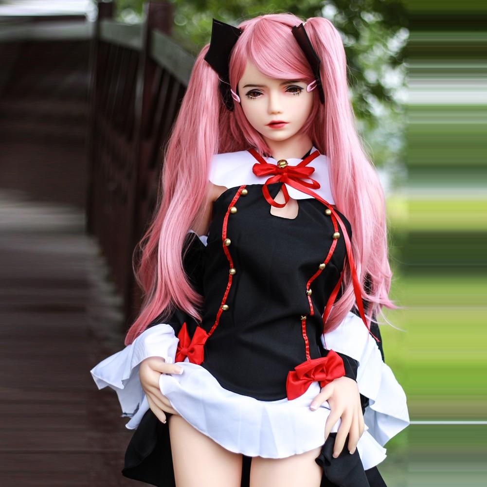 SY Dolls 148cm (4ft10") Pink Hair Anime TPE Sex Doll – Head #97