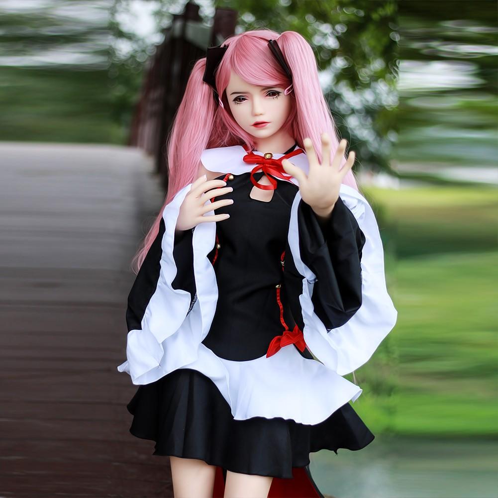 SY Dolls 148cm (4ft10") Pink Hair Anime TPE Sex Doll – Head #97