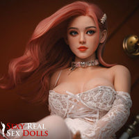 Thumbnail for SY Dolls 160cm (5'3) C-cup Ready-to-Ship Pink Hair Asian with Silicone Head and TPE body