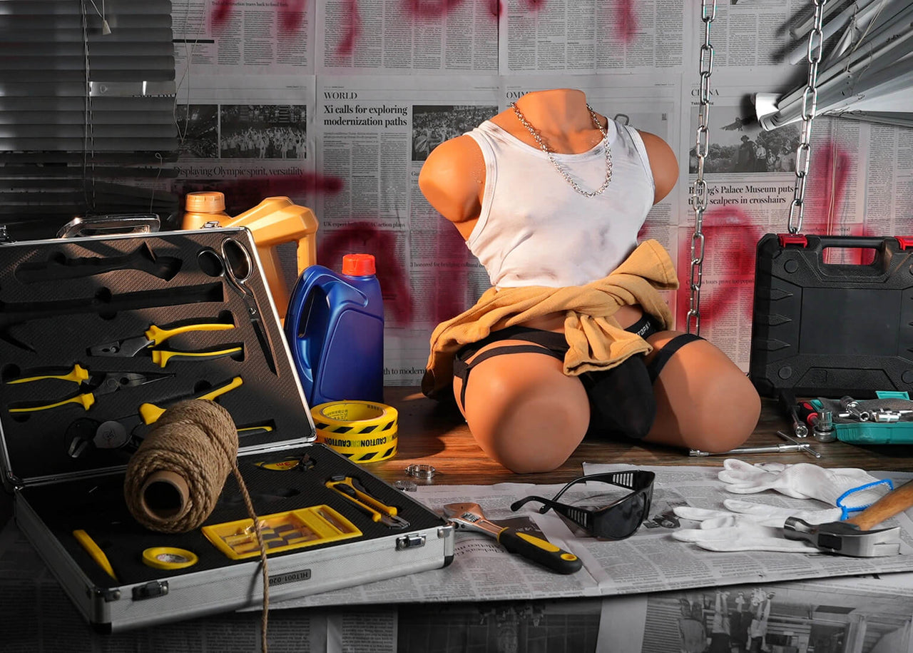 Tantaly Dolls 60cm (23.6") Tantaly TPE Male Sex Torso – Mark Wheat