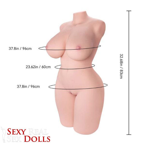 Tantaly Dolls 77cm (2ft6') Plump Body Sex Doll Torso