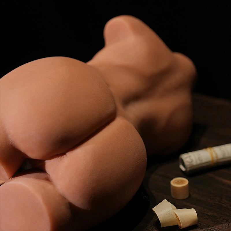 37cm (1ft2") Mini Male Sex Doll Torso Compatible with Silicone Dildo – Leo