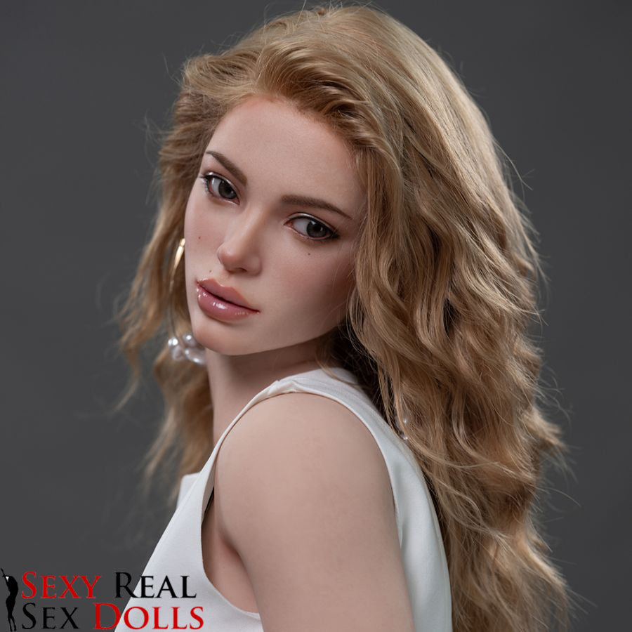168cm (5ft6') F-Cup Full Silicone Doll Maggie Head in Natural Skin, TOP CY Doll, , Sexy Real Sex Dolls