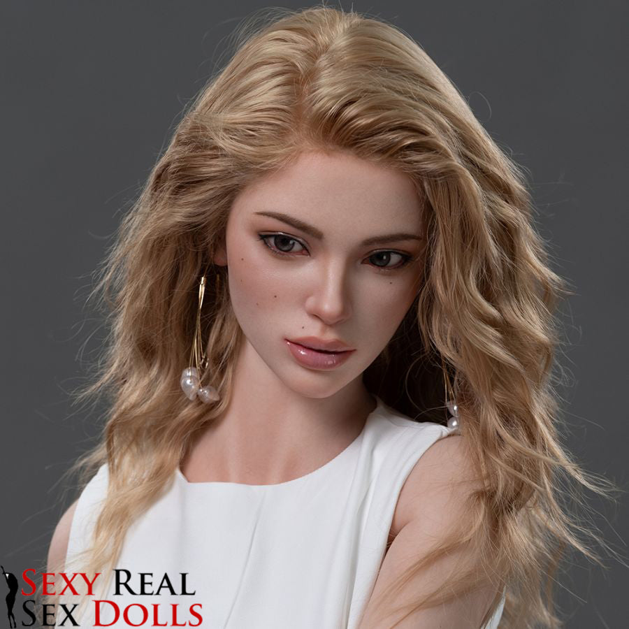 168cm (5ft6') F-Cup Full Silicone Doll Maggie Head in Natural Skin, TOP CY Doll, , Sexy Real Sex Dolls