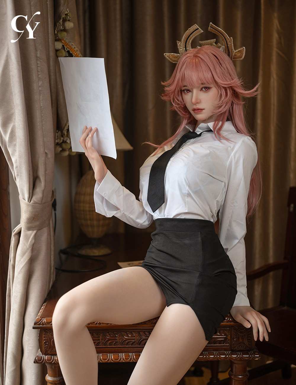 TOP CY Doll 168cm (5ft6') F-Cup Life Size Anime Sex Doll Silicone - Miko