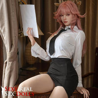 168cm (5ft6') F-Cup Life Size Anime Sex Doll Silicone - Miko, TOP CY Doll, , Sexy Real Sex Dolls