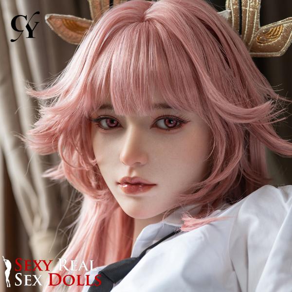 168cm (5ft6') F-Cup Life Size Anime Sex Doll Silicone - Miko, TOP CY Doll, , Sexy Real Sex Dolls